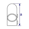 123 - Raccord en angle variable (40° à 70°)