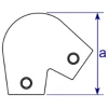 123 - Raccord en angle variable (40° à 70°)
