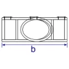 127 - Raccord en angle variable (30° à 45°)