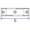 130 - Raccord en angle variable de 30° à 45°