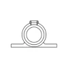 146 - Accroche Murale socle
