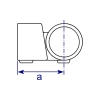 148 - Raccord double adjustable
