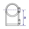 153 - Raccord en té avec angle variable (0° - 11°)