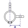 168M - Raccord anneau mâle double 90°