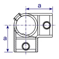 116 - Raccord angle 90 degrés