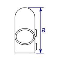 123 - Raccord en angle variable (40° à 70°)