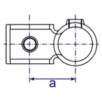 161R - Raccord croix décalé