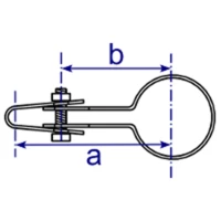 170 - Attache grille simple