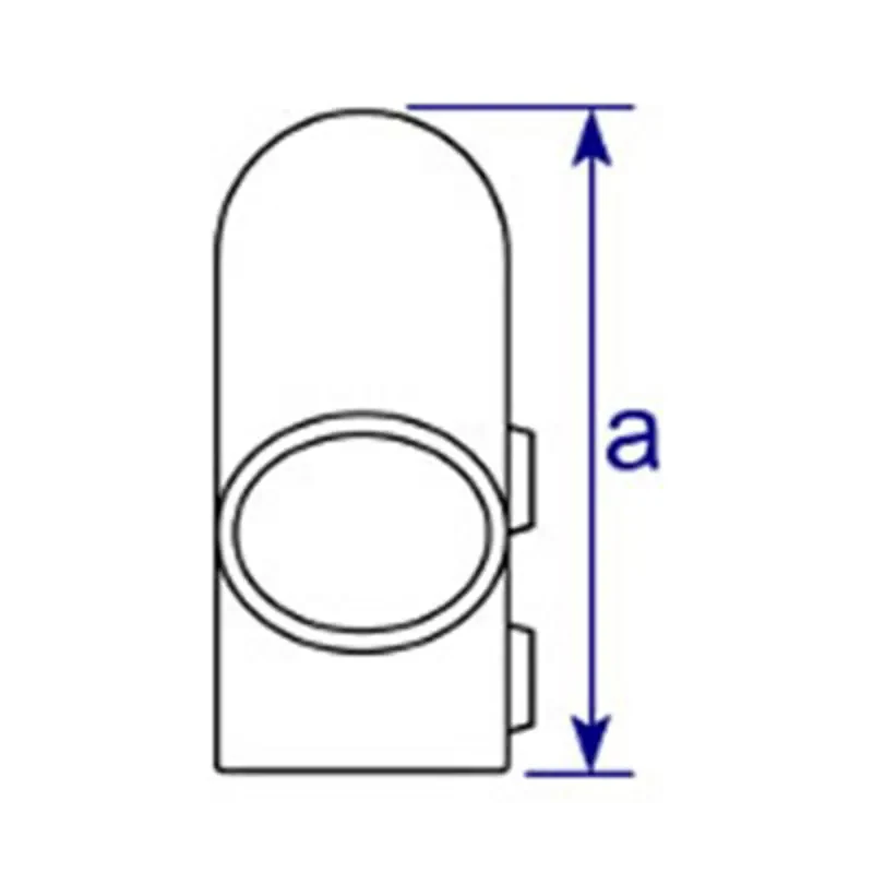 123 - Raccord en angle variable (40° à 70°)