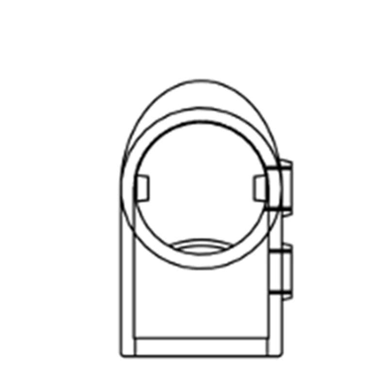 124 - Raccord en angle variable (15° à 60°)