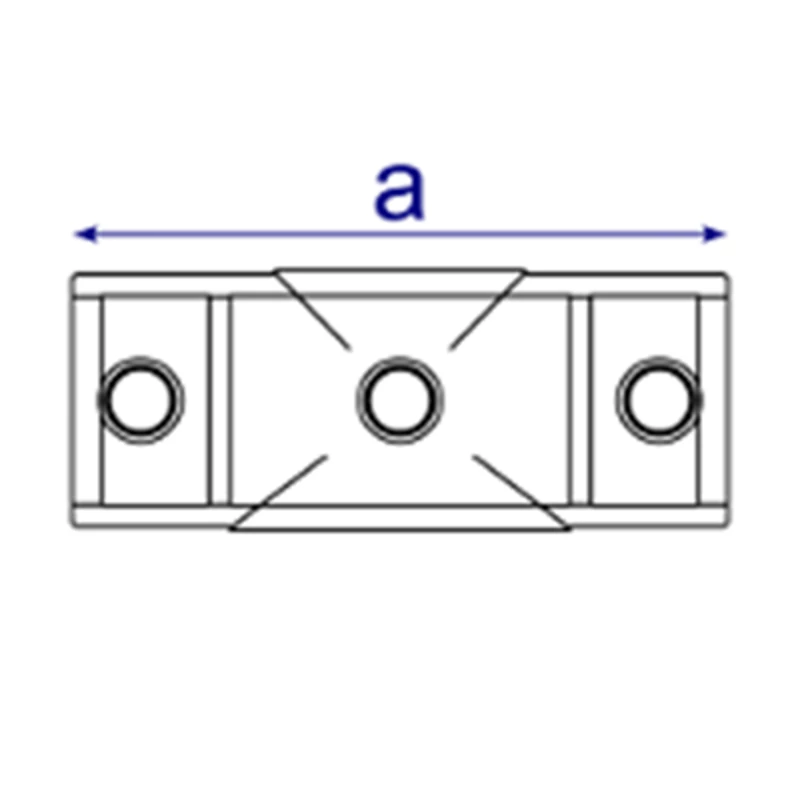 156 - Raccord en croix 2 entrées (0° - 11°)